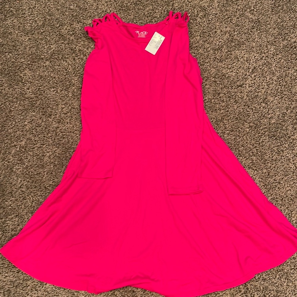 Girls pink dress